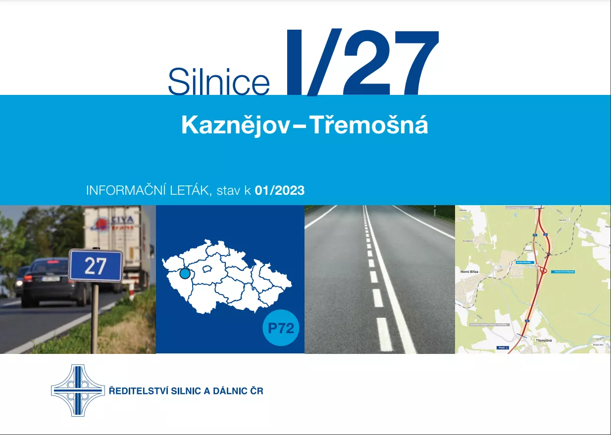 Informační leták - Kaznějov - Třemošná (4,1 km)